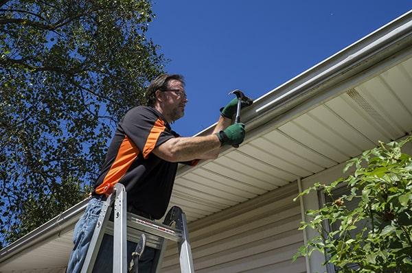 our typical turnaround time for gutter repair projects is 1-3 days